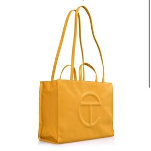 Telfar Large Shopping Bag - Mustard